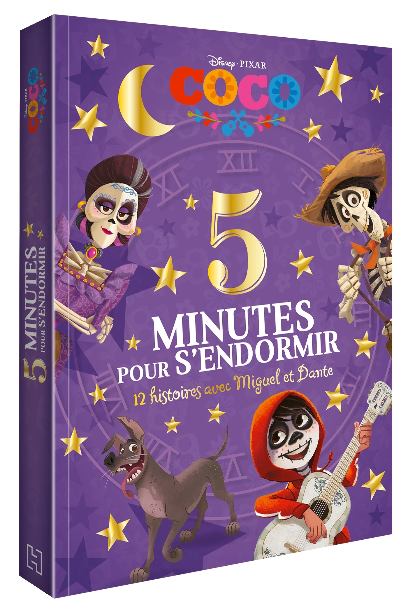 COCO - 5 Minutes pour S'endormir - 12 histoires avec Miguel et Coco - Disney Pixar (Jeunesse)