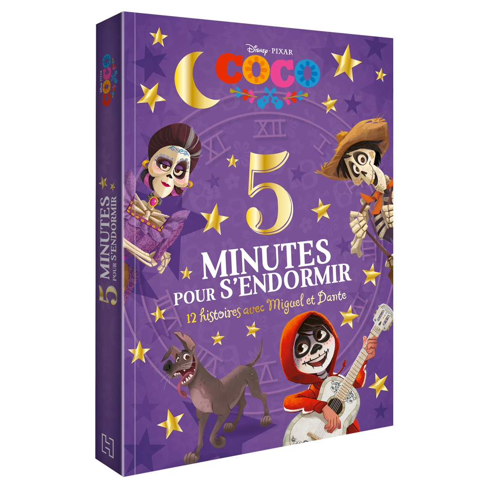 COCO - 5 Minutes pour S'endormir - 12 histoires avec Miguel et Coco - Disney Pixar (Jeunesse)