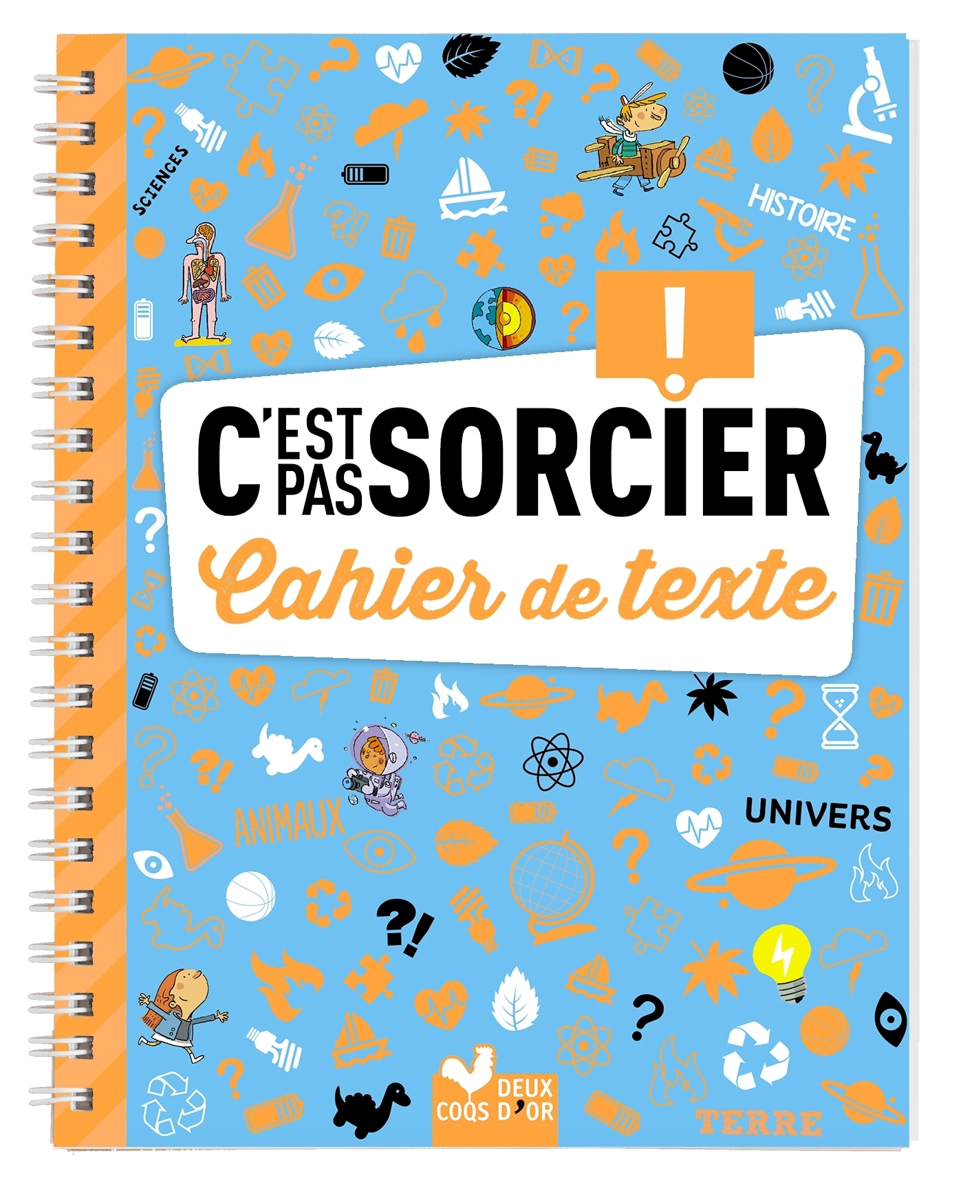 C'est pas sorcier ! : cahier de texte (Jeunesse)