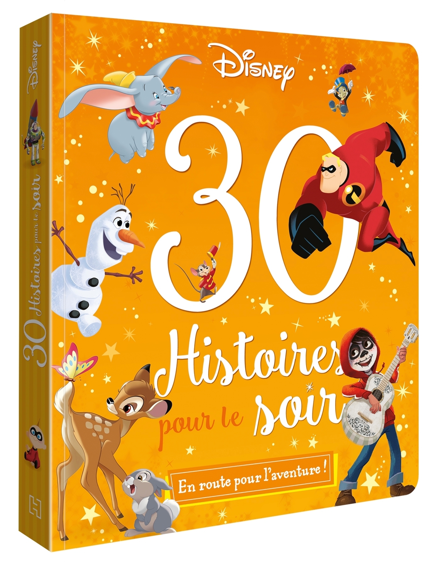DISNEY - 30 Histoires pour le soir - En Route pour l'Aventure ! (Jeunesse)