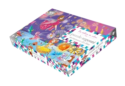 Puzzle argenté au royaume des fées - 100 pièces (Coffret)