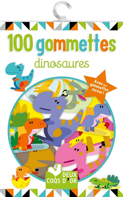 100 gommettes - dinosaures (Jeunesse)