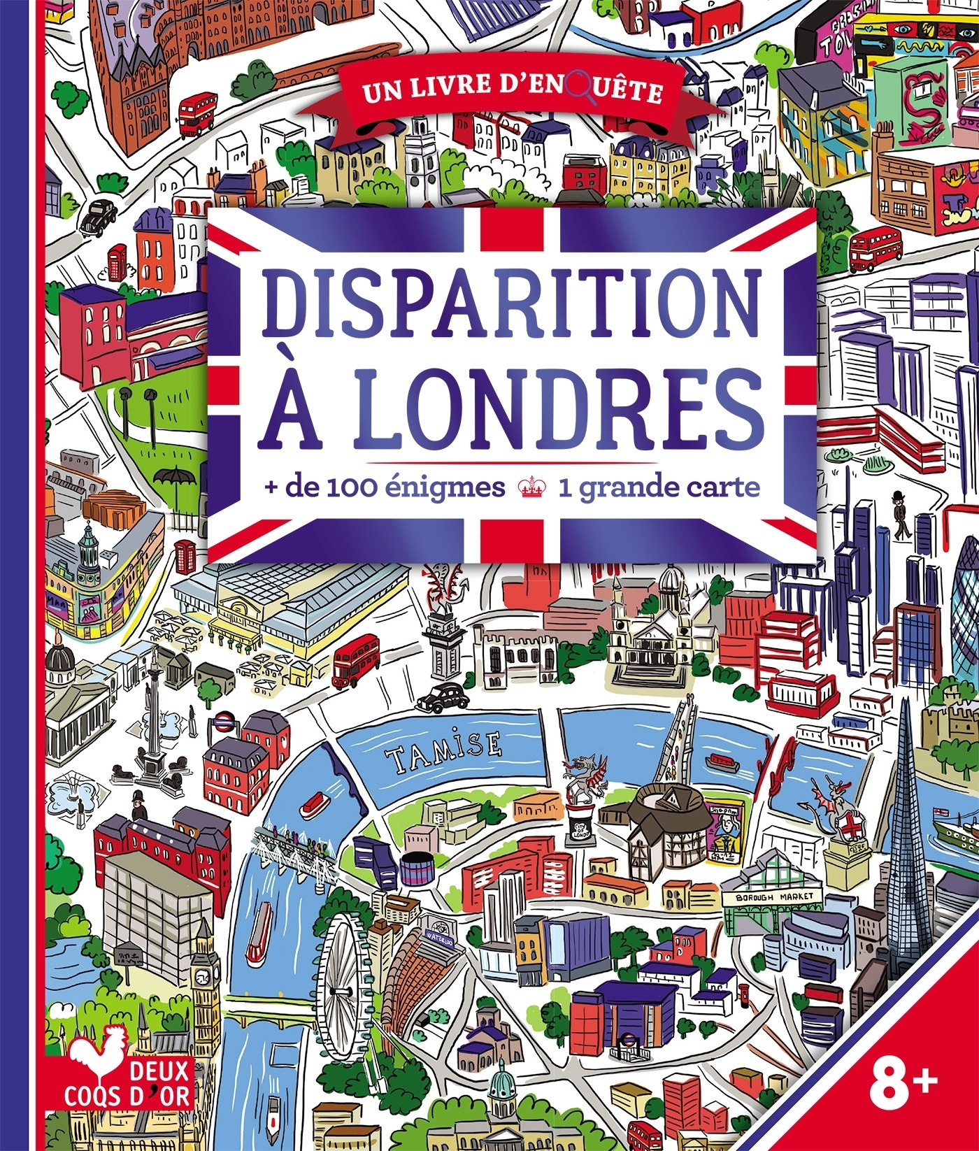 Disparition à Londres - livre avec carte (Jeunesse)
