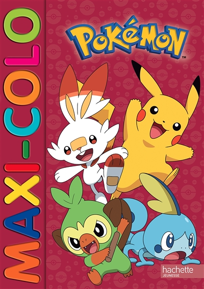 Pokémon - Maxi colo (Jeunesse)