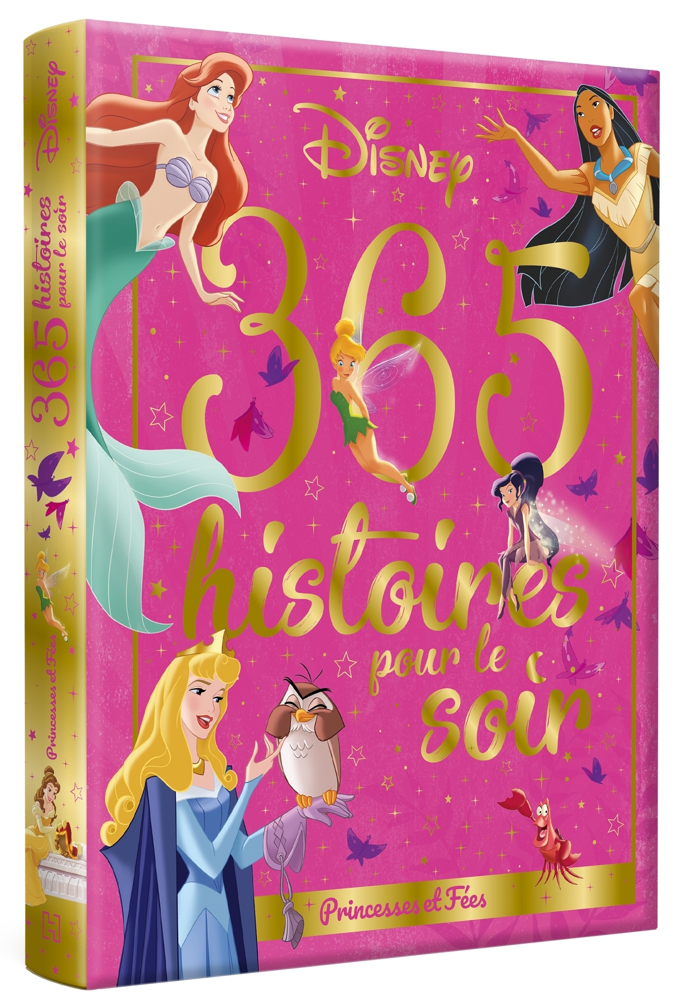 DISNEY PRINCESSES - 365 Histoires pour le soir - Princesses et Fées (Jeunesse)