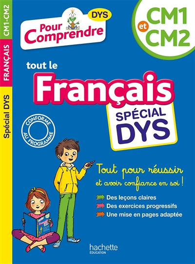 Pour Comprendre Français CM1-CM2 - Spécial DYS (dyslexie) et difficultés d'apprentissage (Broché)