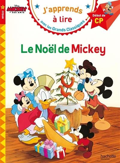 Le Noël de Mickey CP Niveau 1 (Broché)