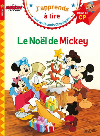 Le Noël de Mickey CP Niveau 1 (Broché)
