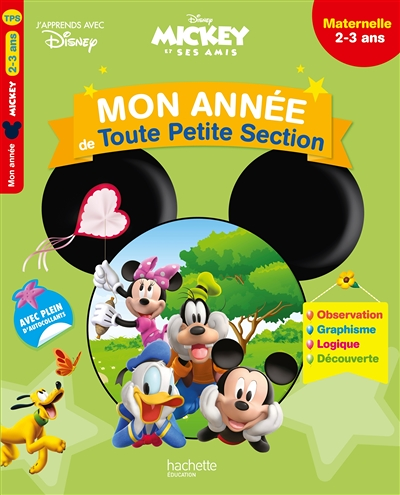 Mickey - Mon année de Toute petite section (Broché)