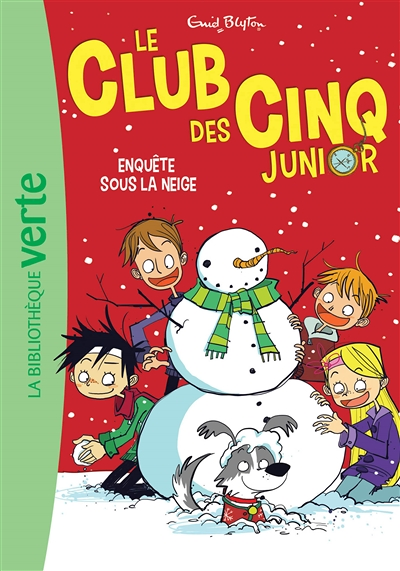 Le Club des Cinq Junior 08 - Enquête sous la neige (Poche)