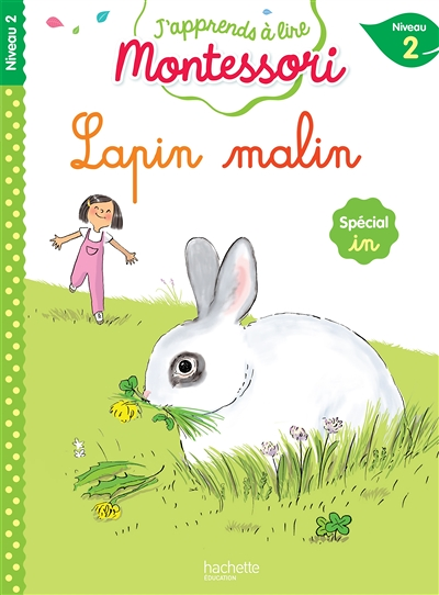 Lapin malin, niveau 2 - J'apprends à lire Montessori (Broché)
