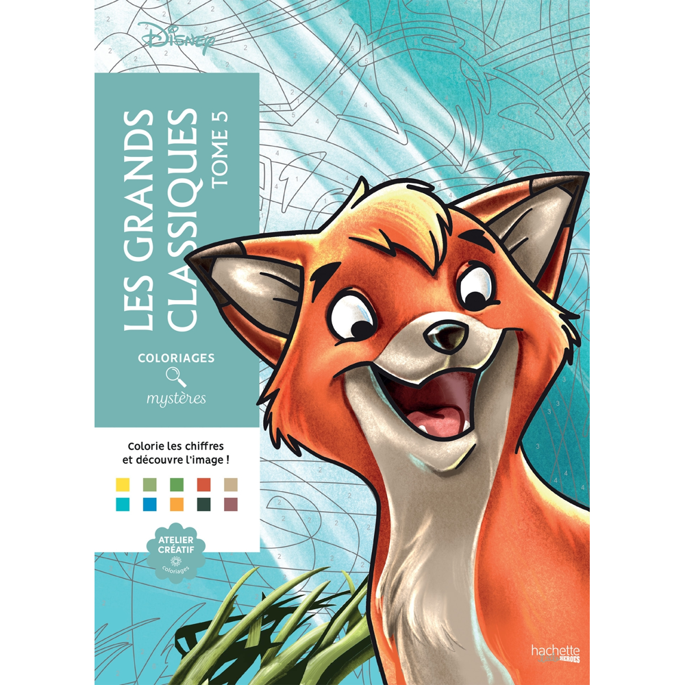 Coloriages mystères Disney - Les Grands classiques Tome 5 (Broché)