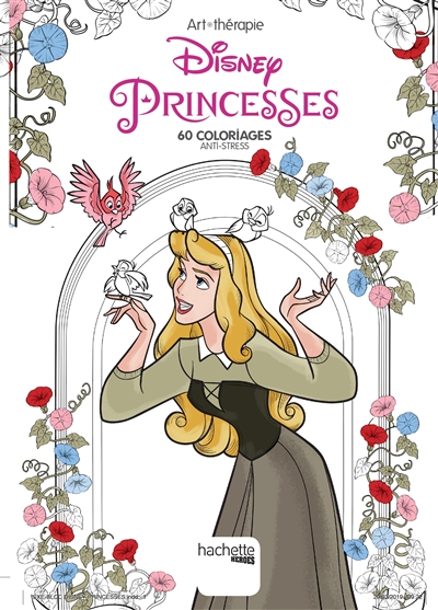 Disney Princesses - 60 coloriages anti-stress (Broché)