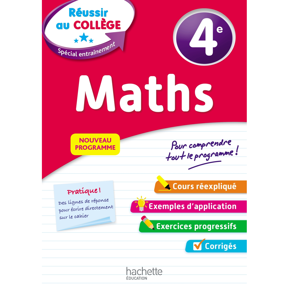 Réussir au collège - Maths 4e (Broché)