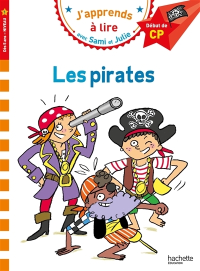 Sami et Julie CP Niveau 1 Les pirates (Poche)