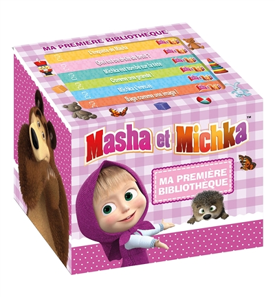 Masha et Michka - Ma Première Bibliothèque (Coffret)