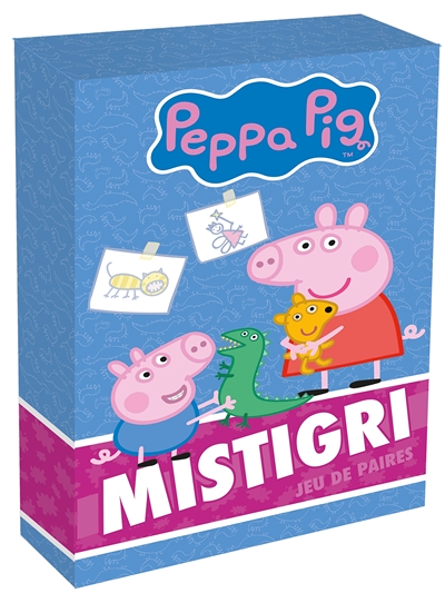 PEPPA PIG-Boite de cartes N°2 -Mistigri (Coffret)