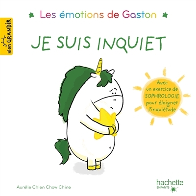 Les émotions de Gaston - Je suis inquiet (Cartonné)