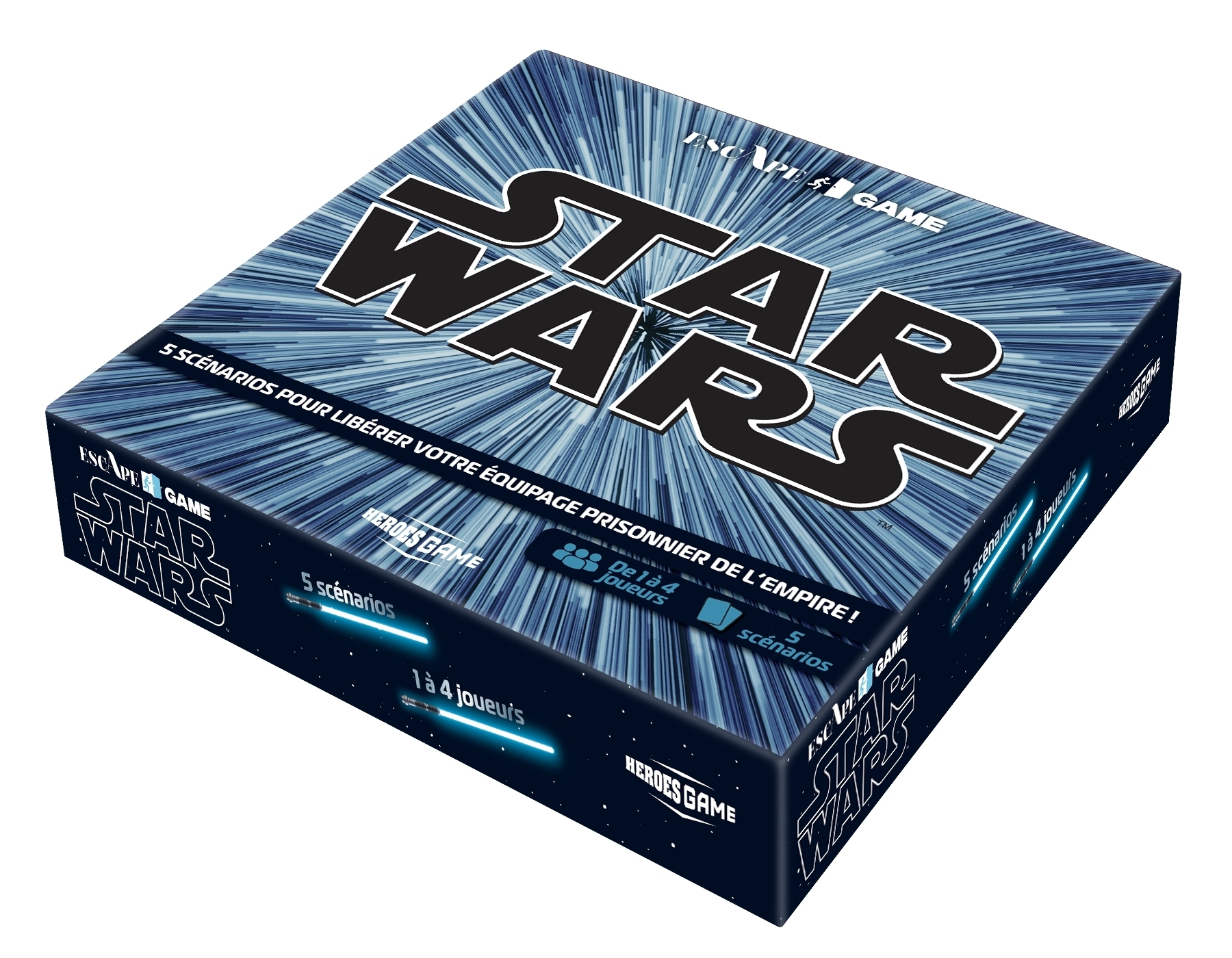 Escape Game Star Wars - 5 scénarios pour libérer votre équipage prisonnier de l'Empire ! (Coffret)