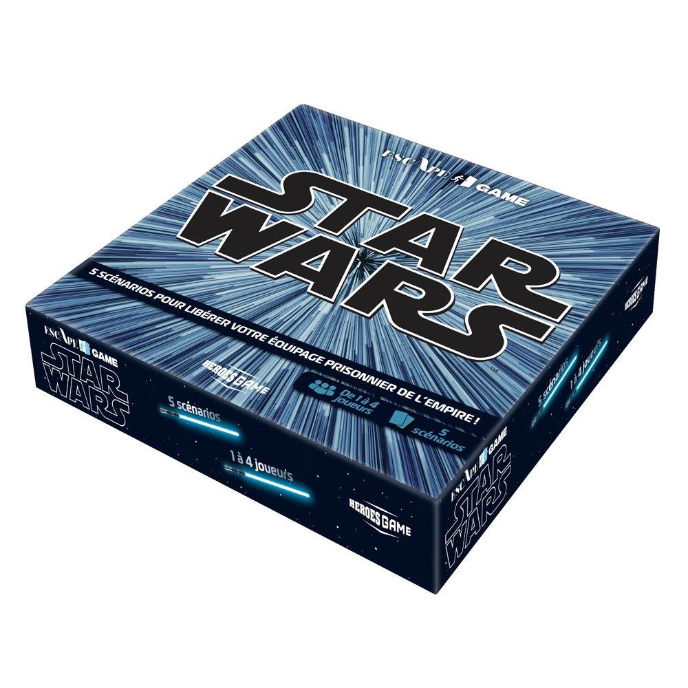 Escape Game Star Wars - 5 scénarios pour libérer votre équipage prisonnier de l'Empire ! (Coffret)