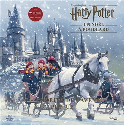Calendrier de l'avent Pop-up Harry Potter - Un Noël à Poudlard (Jeunesse)