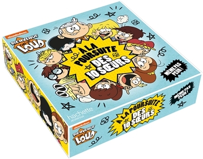Bienvenue chez les Loud - Boîte de jeu - À la poursuite des 10 soeurs (Coffret)