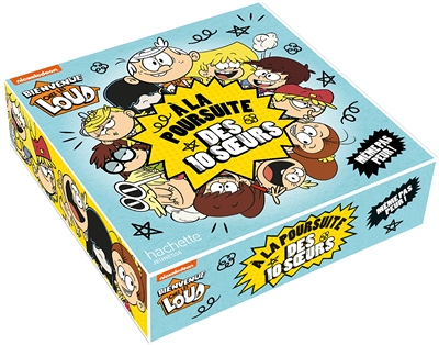 Bienvenue chez les Loud - Boîte de jeu - À la poursuite des 10 soeurs (Coffret)