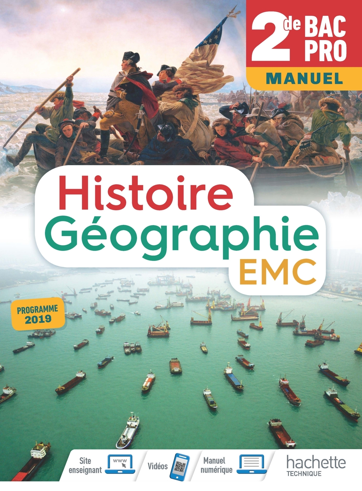 Histoire-Géographie-EMC 2de Bac Pro - Livre de l'Elève (manuel) - Éd. 2019 (Broché)