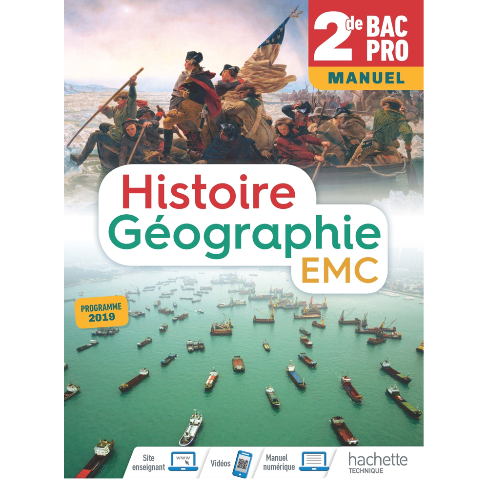 Histoire-Géographie-EMC 2de Bac Pro - Livre de l'Elève (manuel) - Éd. 2019 (Broché)