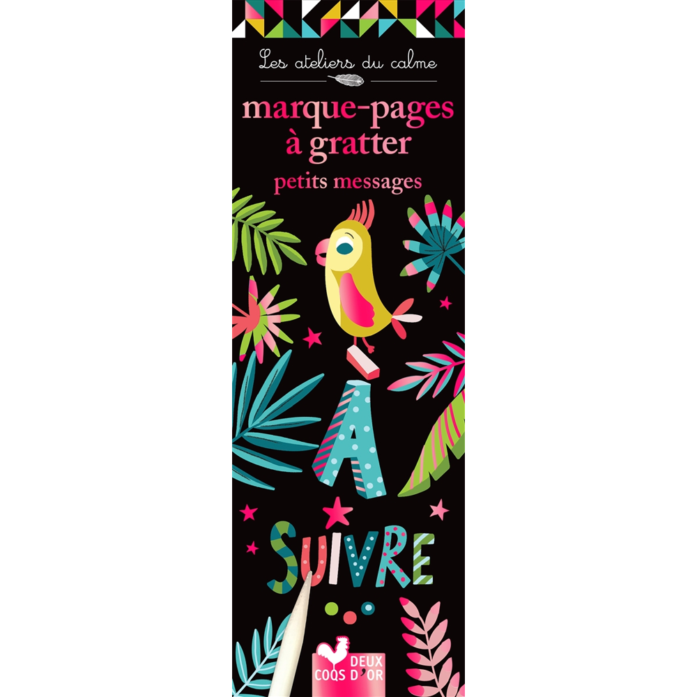 Marque-pages à gratter - petits messages (Jeunesse)