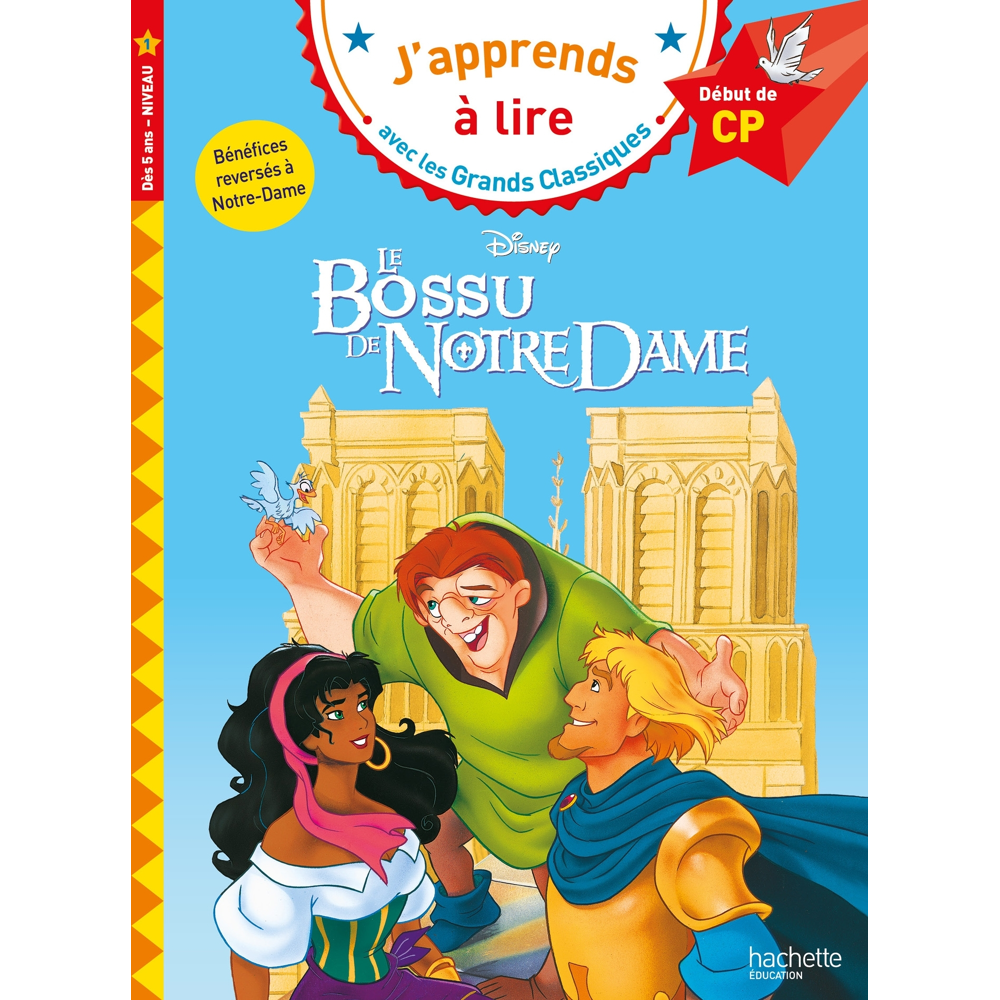 Disney - Le Bossu de Notre-Dame - CP Niveau 1 (Poche)