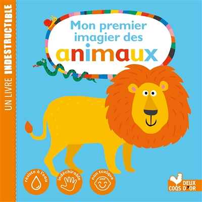 Mon premier imagier des animaux - Livre Indestructible (Jeunesse)