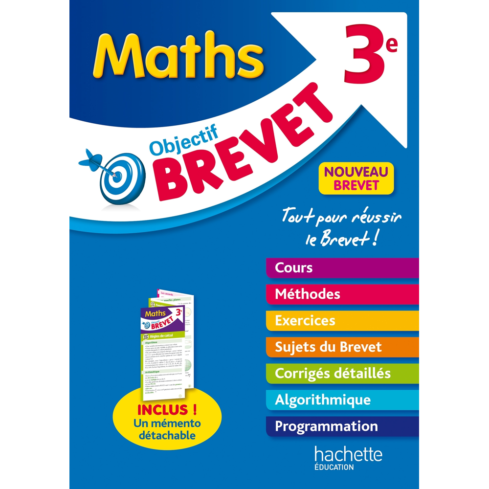 Maths 3e - nouveau brevet (Broché)