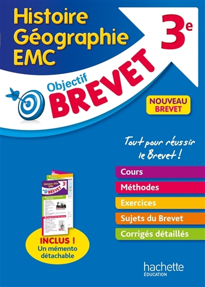 Histoire géographie, EMC 3e - nouveau brevet (Broché)
