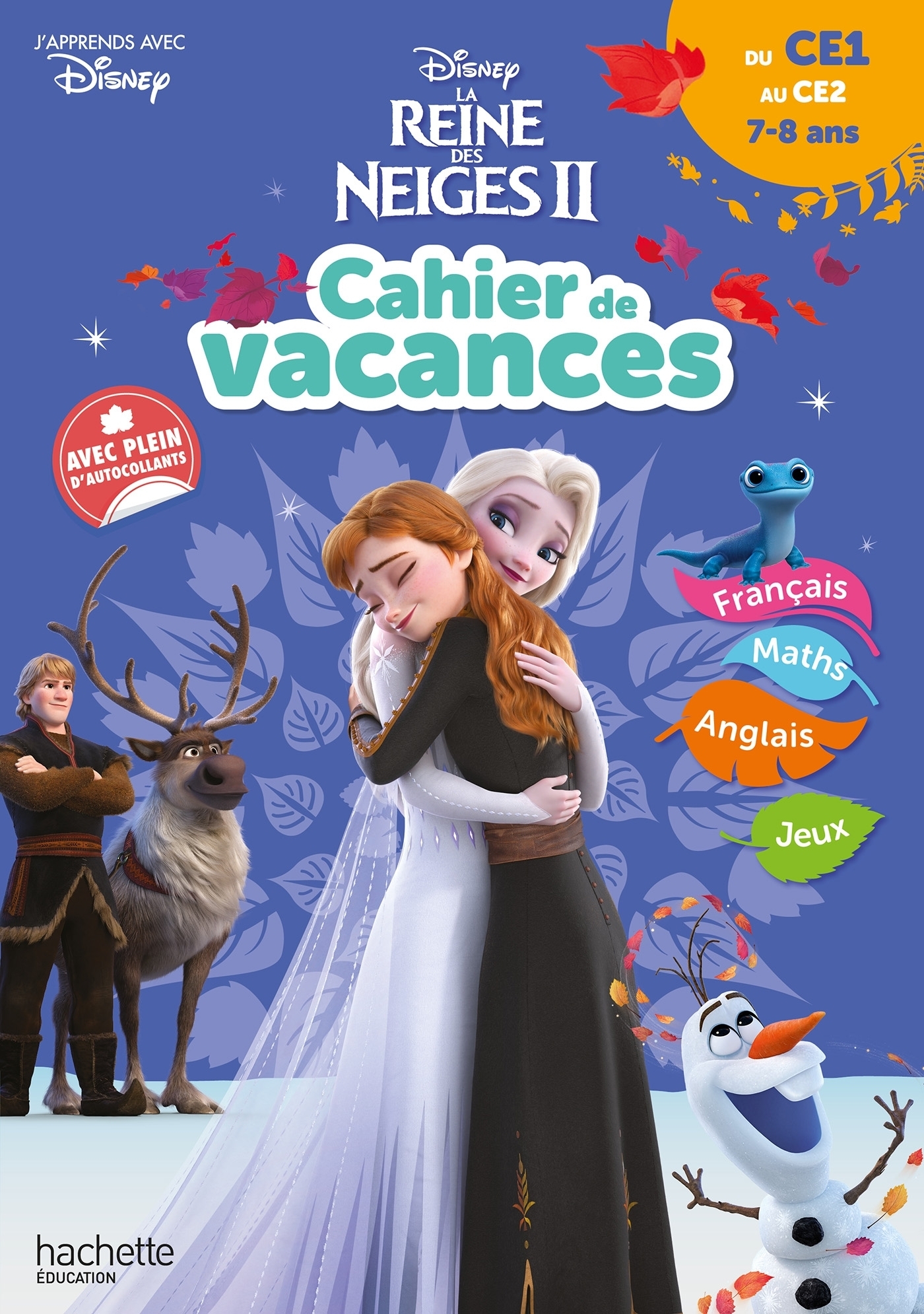 Disney - Reine des Neiges - Du CE1 au CE2 - Cahier de vacances 2023 (Broché)