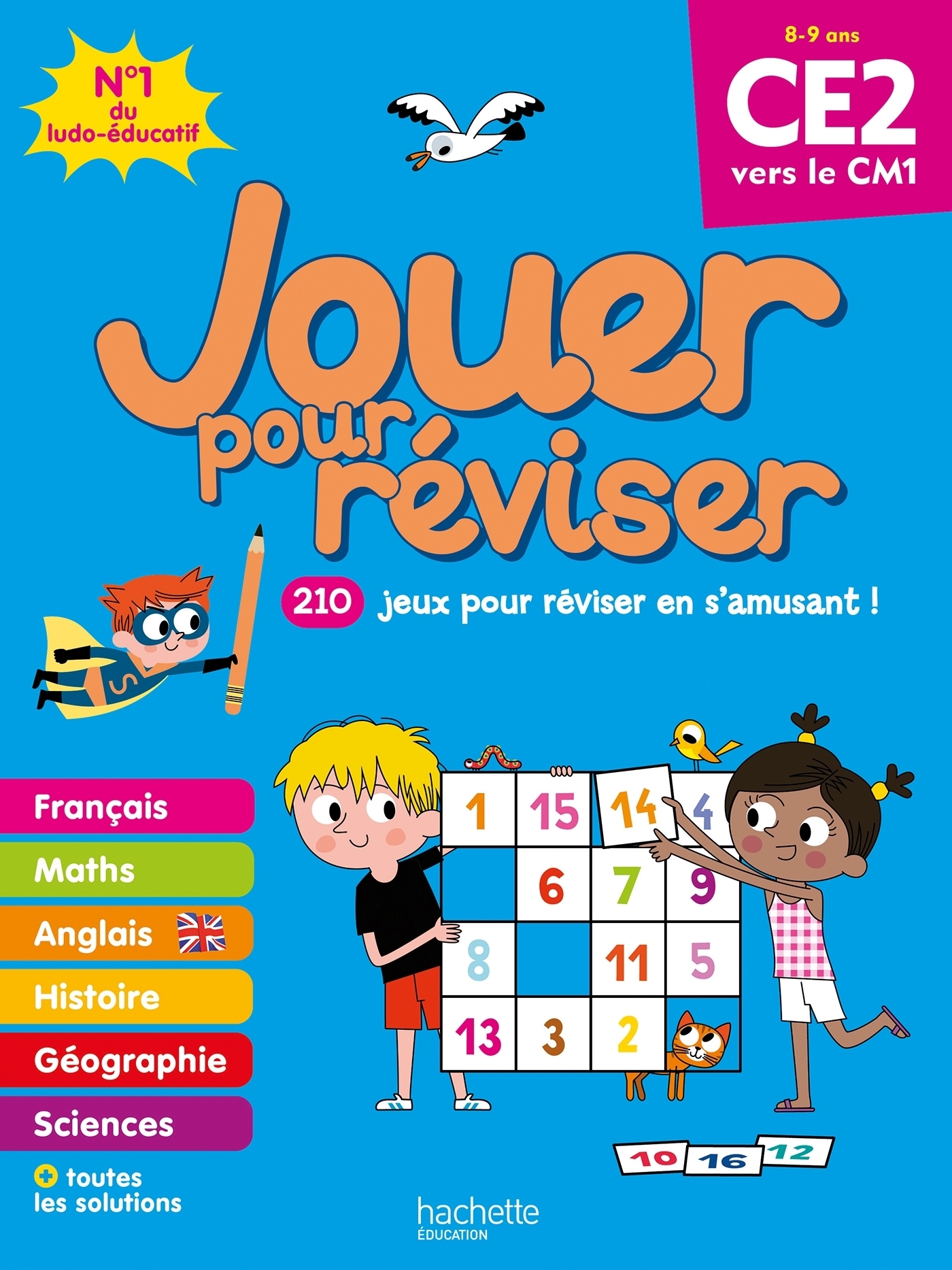 Jouer pour réviser - Du CE2 au CM1 - Cahier de vacances 2023 (Broché)