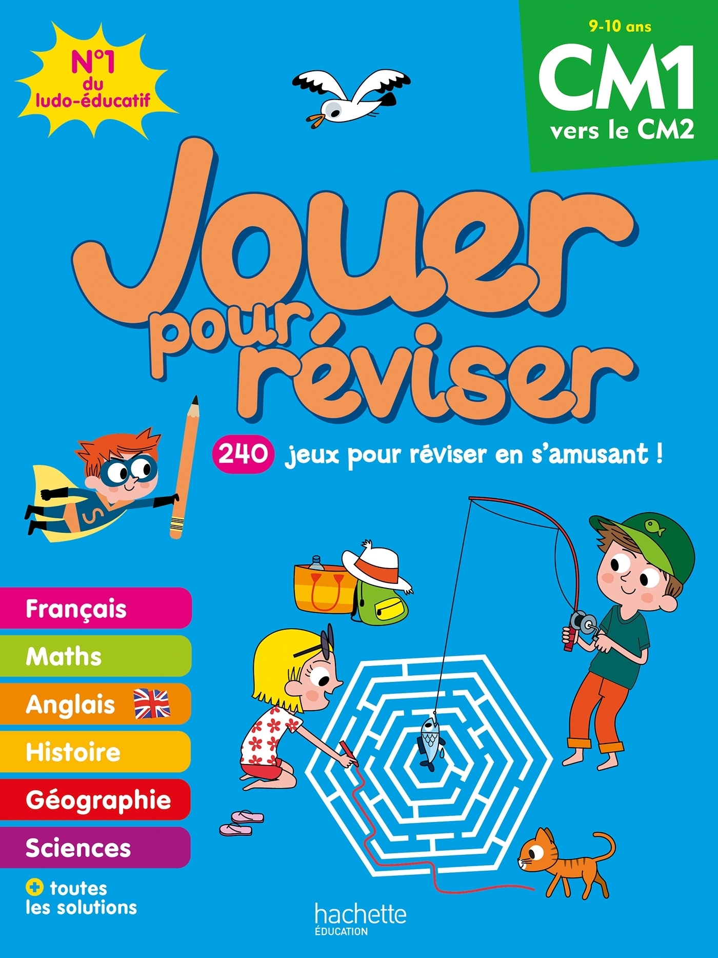 Jouer pour réviser - Du CM1 au CM2 - Cahier de vacances 2023 (Broché)