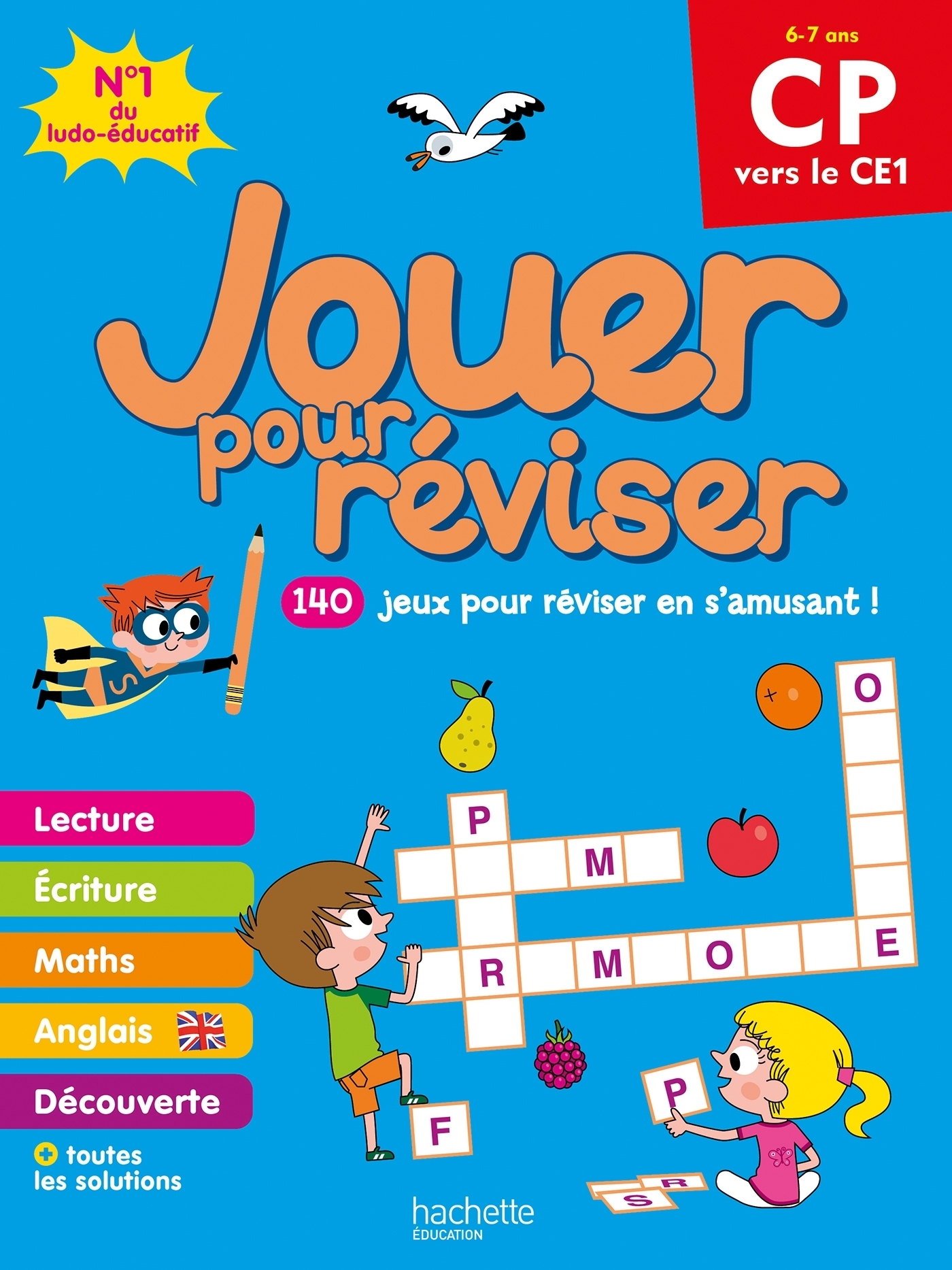 Jouer pour réviser - Du CP au CE1 - Cahier de vacances 2023 (Broché)