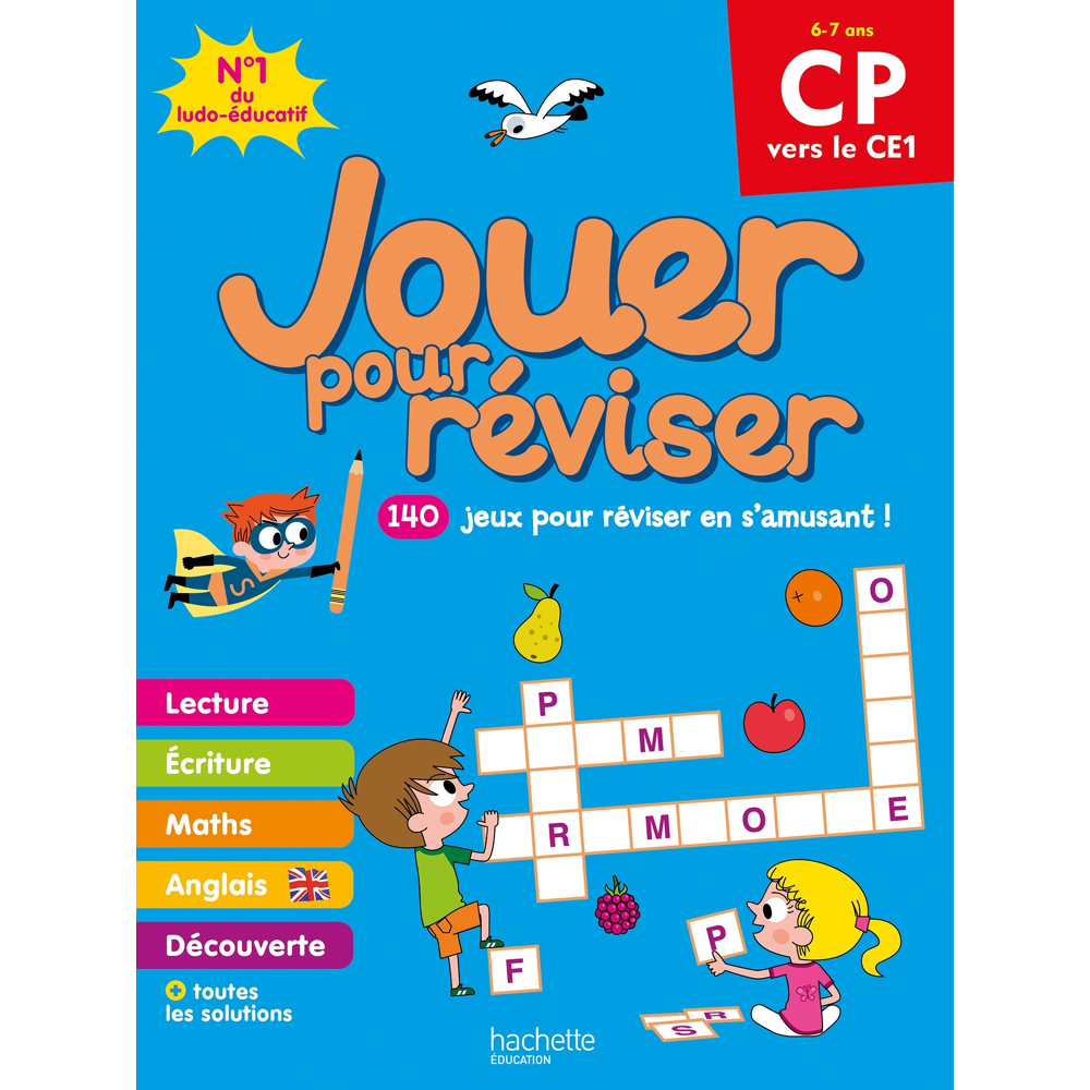 Jouer pour réviser - Du CP au CE1 - Cahier de vacances 2023 (Broché)