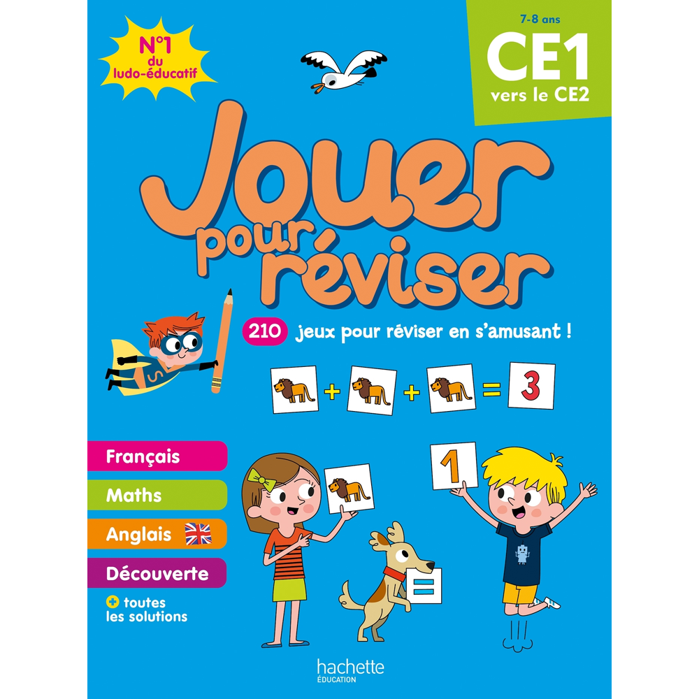 Jouer pour réviser - Du CE1 au CE2 - Cahier de vacances 2023 (Broché)