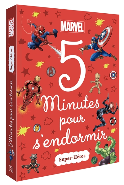 MARVEL - 5 Minutes pour s'endormir - Super-héros - Super Héros (Jeunesse)