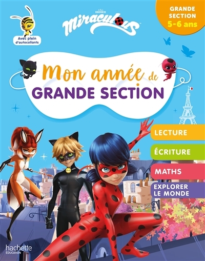 Miraculous - Mon année de Grande Section 5-6 ans (Broché)