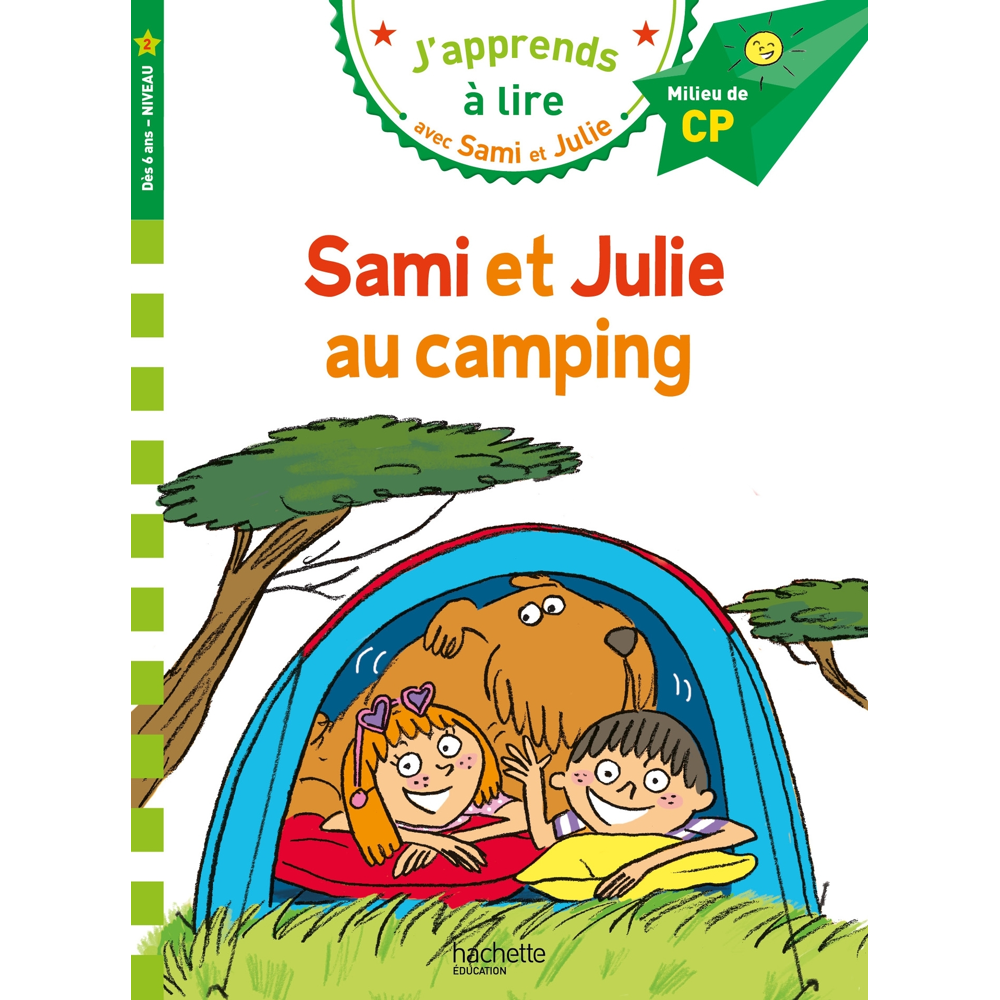 Sami et Julie CP niveau 2 - Sami et Julie au camping (Broché)