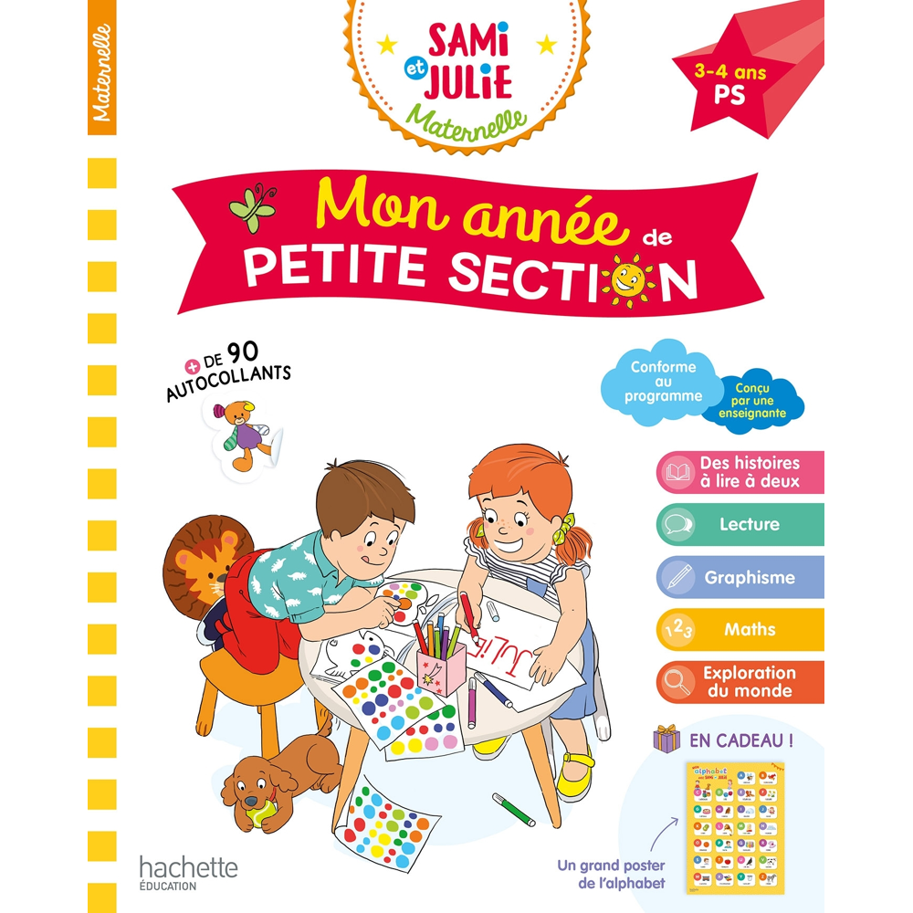 Mon année de Petite Section avec Sami et Julie 3-4 ans (Broché)
