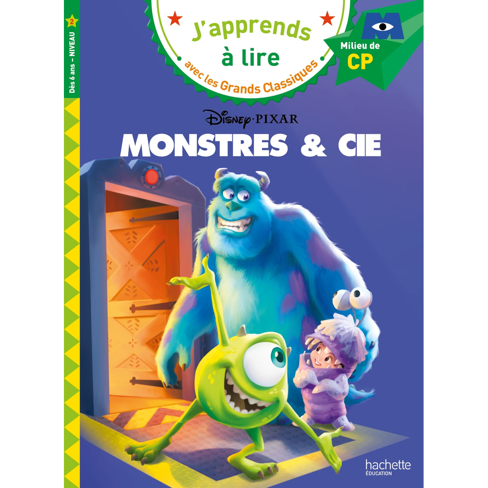Disney - Monstres et Cie - CP niveau 2 (Poche)