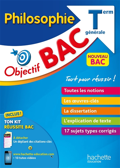 Objectif Bac - Philosophie - Terminale (Broché)