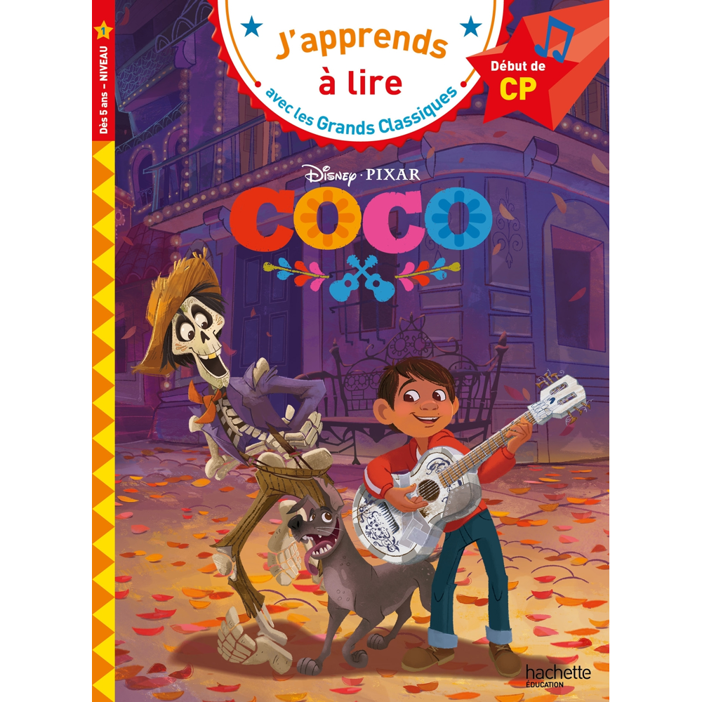 Disney - Coco CP niveau 1 (Poche)