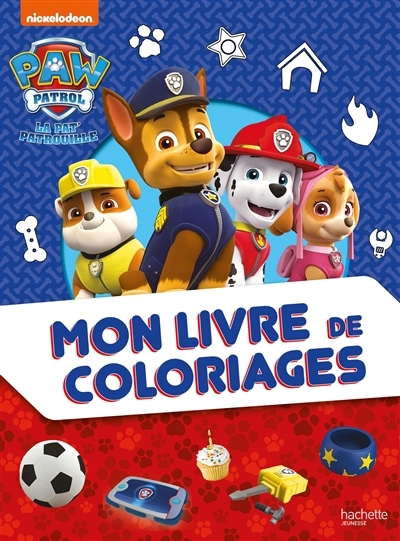 Pat' Patrouille - Mon livre de coloriages (Jeunesse)