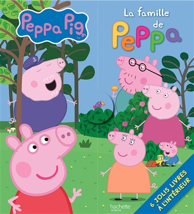 La famille de Peppa : Ma mamy | Mon papy | Mon petit frère | Ma maman | Mon papa | Moi, Peppa (Coffr