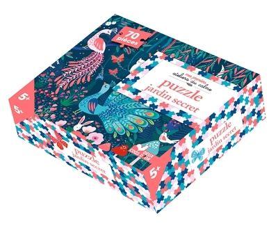Puzzle fluo jardin secret - 70 pièces (Coffret)